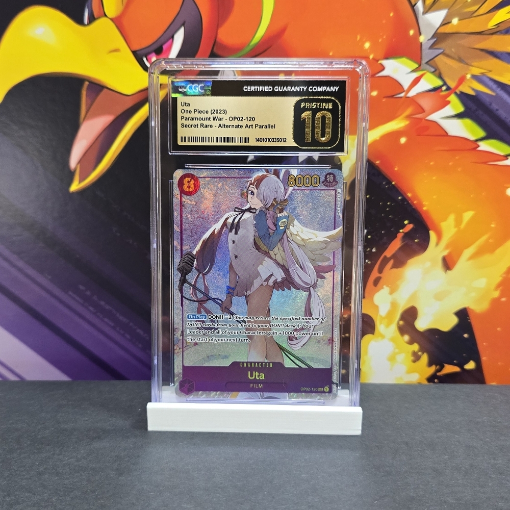 8 CGC and Tag Stands Single